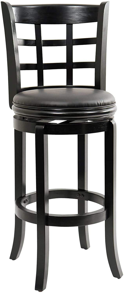 29 Kyoto Swivel Stool` Black