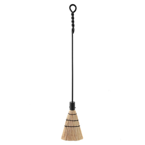 Minuteman International WRL-02B Rope Design Brush, Extra Long Single Fireplace Tool, Extra Long