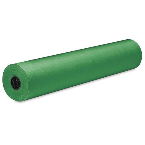 Pacon Rainbow Lightweight Duo-Finish Kraft Paper Roll, 3-Feet by 1000-Feet, Emerald Green (63140)