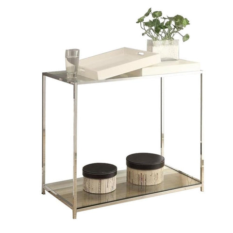 Convenience Concepts Palm Beach Console Table, White