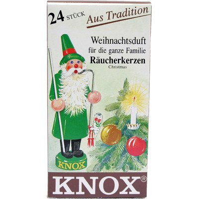 Alexander Taron Importer 13170 Knox Large Christmas Scented Incense Burners Box of 24 PCS, Gray