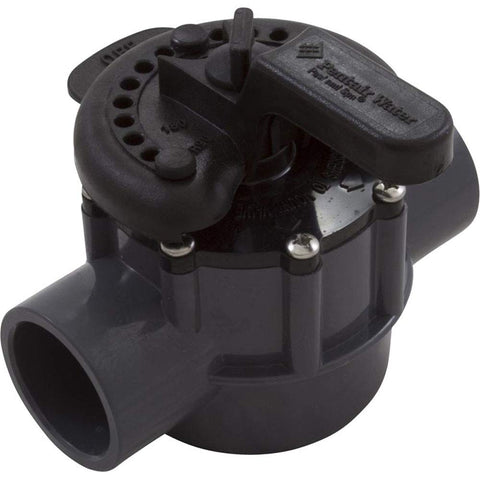 Pentair 263038 1-1/2-Inch 2-Way PVC Diverter Valve