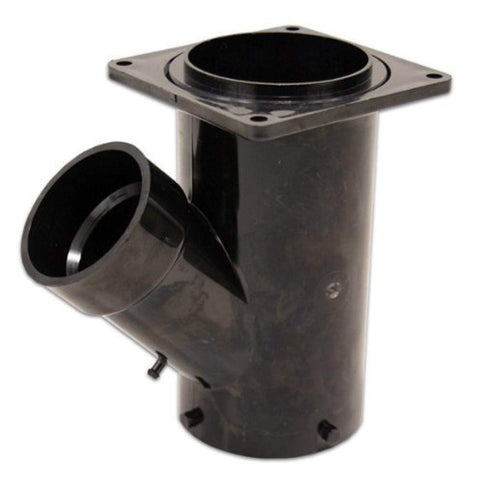 Valterra T1015-1 Flanged Valve Fitting - 3" Wye Reducing, 3" Bayonet x 3" Rotating Flange x 2" Hub