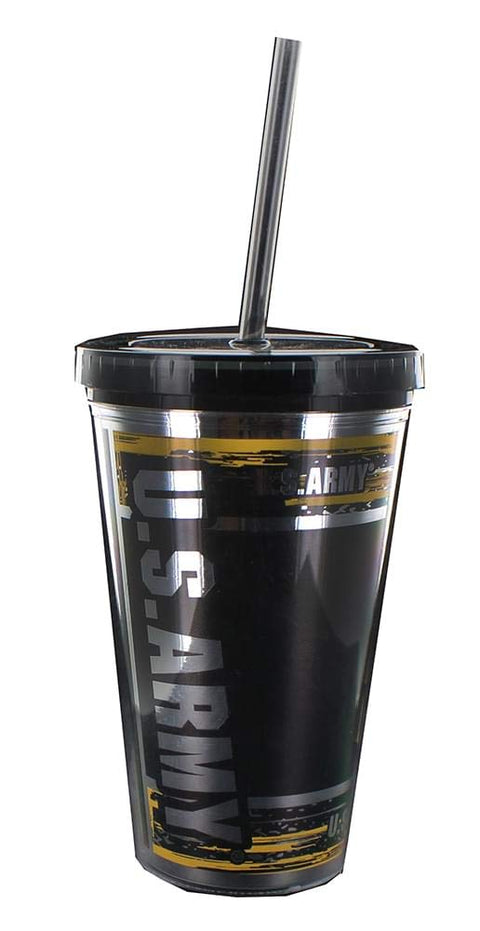 Nerd Block U.S. Army 16oz Carnival Cup w/Straw