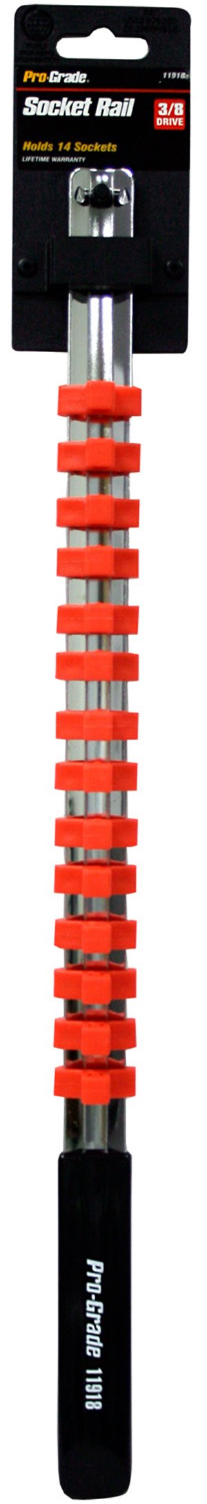 Pro-Grade 11918 3/8-Inch Drive with Socket Rail