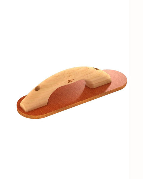 Bon 22-222 12-Inch by 3-1/2-Inch Round End Laminated Canvas Resin Float with Wood Handle