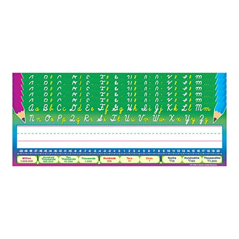 Teacher Created Resources Black Scalloped Border Trim, Black (4397)