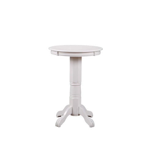 Boraam Florence Pub Table, 42-Inch, Buttermilk