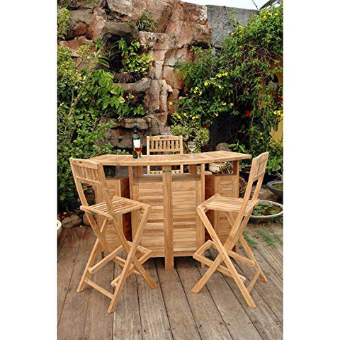Anderson Teak Montage Bristol 7-Pieces Dining Set