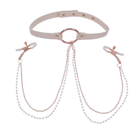 Sportsheets Peaches 'n CreaMe Nipple Clamps - Brand: Sportsheets - EAN: 0646709099633