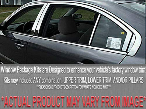 QAA is Compatible with 2005-2011 Toyota Avalon 12 Piece Stainless Window Trim Package, Includes Upper Trim and Pillar Posts, NO Window Sills WP25125