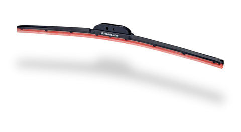 16"RED SILICONE SHADEBLADE WIP BLAE