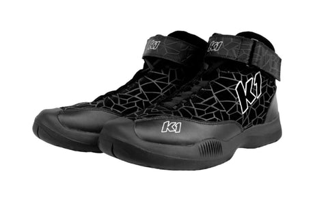 K1 Race Gear K1 Versus Nomex® Pit Crew Shoe - SFI 3.3/5 - Black - Size 10