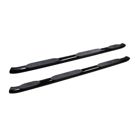 Westin 21-534715 PRO TRAXX 5 Oval Wheel to Wheel Nerf Bars fits 2019-2025 Silverado Sierra 1500 Double Cab 6'5" Bed (Exc 2019 Silverado LD/Sierra 1500 Limited) Black Pair