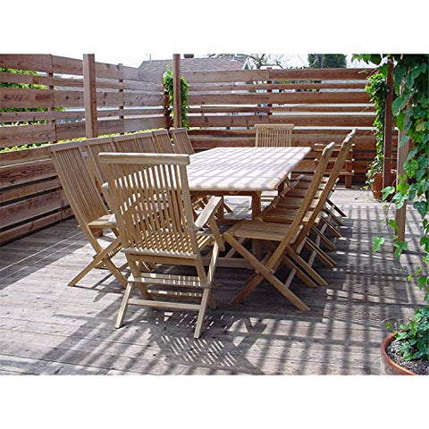 Anderson Teak Valencia Classic 15-Pieces Dining Set