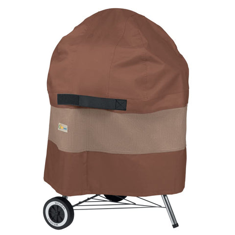 DUCKCOVERS Ultimate Waterproof Kettle BBQ Grill Cover, 24 Inch, Grill Cover, Grill Cover for Outdoor Grill, BBQ Cover