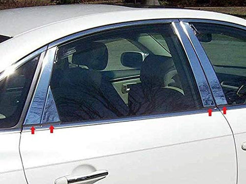 QAA is Compatible with 2006-2011 Hyundai Azera 10 Piece Stainless Pillar Post Trim PP26358
