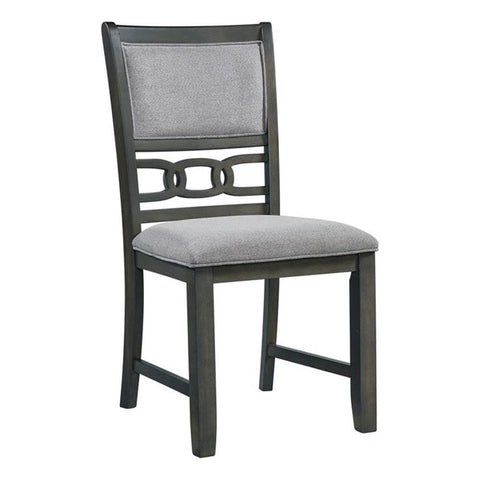 Picket House Furnishings Taylor Standard Height Side Chair Set in Gray