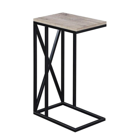 Convenience Concepts Tucson C End Table, Sandstone / Black