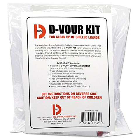Dvour Clean-Up Kit Powder All Inclusive Kit 6/carton