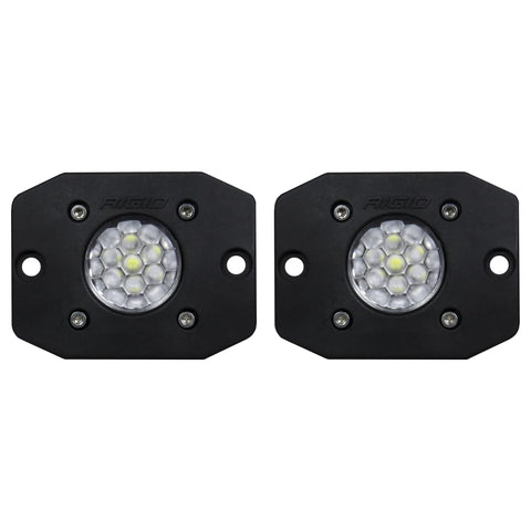 RIGID INDUSTRIES Ignite Backup Kit Black Flood Flush Mount: Mounting Accessories For Offroad Use