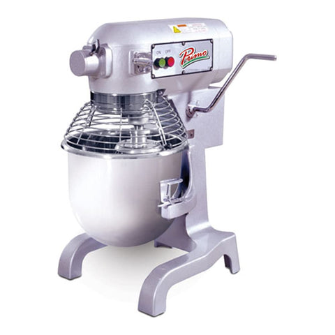 PRIMO! PM-20 Mixer, 20 qt Capacity, 30-1/2" Height x 16-1/2" Width x 21" Depth