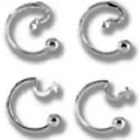 California Exotic Novelties Ring A Drink Gold and Silver Male and Female Drink Identifiers, 4 Count