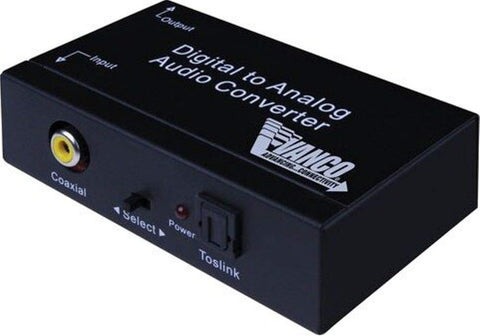 Vanco 280515 Premium Digital to Analog Audio Converter