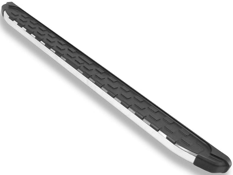 Romik 51810418-5.5" REC Series Black Running Boards with Polished Trim