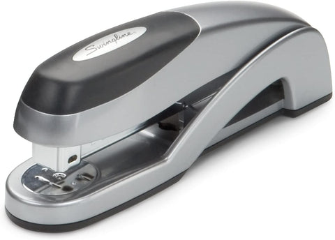 Swingline Stapler, Optima Full Size Desktop Stapler, 25 Sheet Capacity, Jam Free, Desk, Silver (87801)