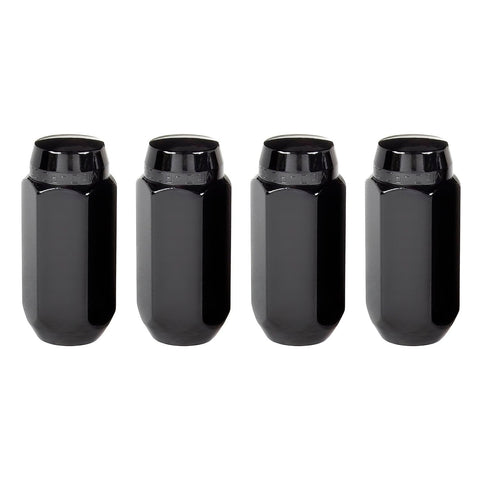 McGard 64024 Black Cone Seat Style Lug Nut Set (M14 x 1.5 Thread Size) - Set of 4