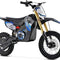 MotoTec 36v Pro Electric Dirt Bike 1200w Lithium Blue