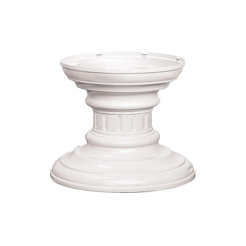 Salsbury Industries 3386WHT Regency Decorative Pedestal Cover Short, White