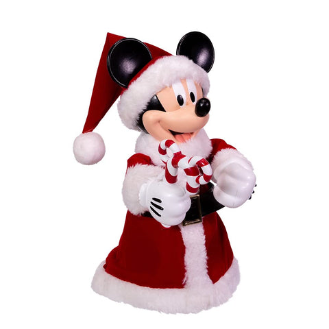 Disney Mickey Mouse 10-Inch Un-Lit Christmas Tree Topper by Kurt Adler