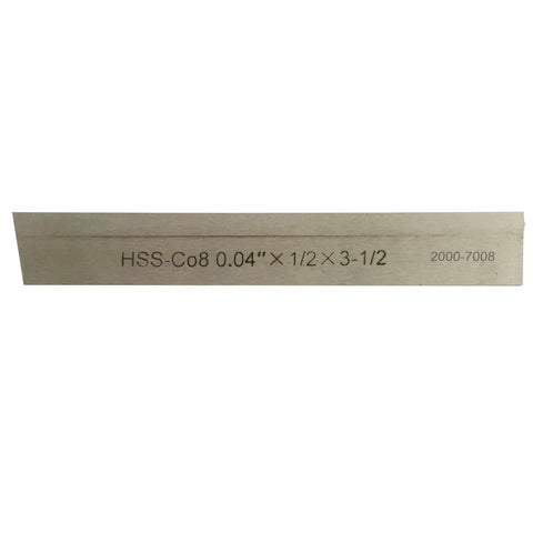 HHIP 2000-7008 P1N 5% Cobalt Cut-Off Blade. 04" X 1/2" X 3-1/2"