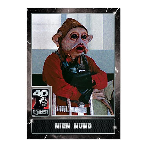 Star Wars ROTJ 40th Anniversary 2023 Topps Card #10 | Nien Nunb