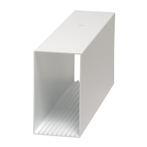 Die Cast Aluminum Newspaper Holder in White