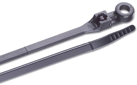 Ancor Marine Grade 199252 Cable Tie, Mounting, 6", Black, 25pc