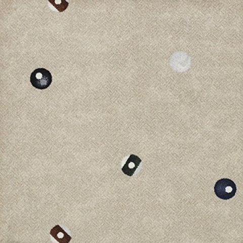 Joy Carpets Games People Play - Gaming & Sports Area Rugs Open Table, 5'4" x 7'8", Beige