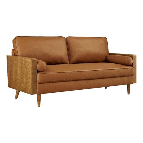 Modway Kellan Sofa in Walnut Tan