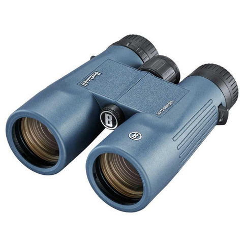 Bushnell H2O 8x42mm Binoculars, Waterproof and Fogproof Binoculars for Boating, Hiking, and Camping, Multi Blue