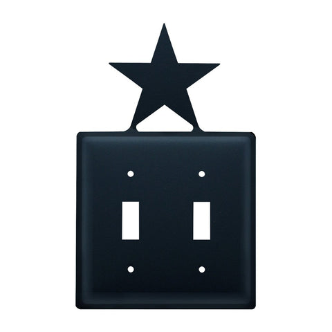 Star - Double Switch Cover