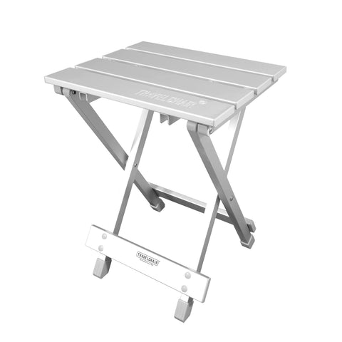 TravelChair Side Canyon Table, Multi-Use Table for Camping and Travel,, Silver, One Size (2689)