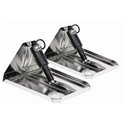 Lenco 16" x 12" Heavy Duty Performance Trim Tab Kit w/o Switch Kit 12V