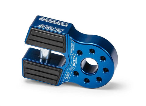 Factor 55 00050-02 Flatlink Original Folding Winch Shackle Bracket Max Load Rating 16,000 lb Ultimate Failure Greater Than 40,000 lb Ideal for 4x4 Off Road Adventures – Blue