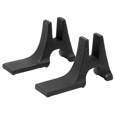 Oakestry X670130 Fireback Support Durable and Heat-Resistant, Simple and Sturdy Construction, Black, 8.25" L X 5.25" W X 5.5" H