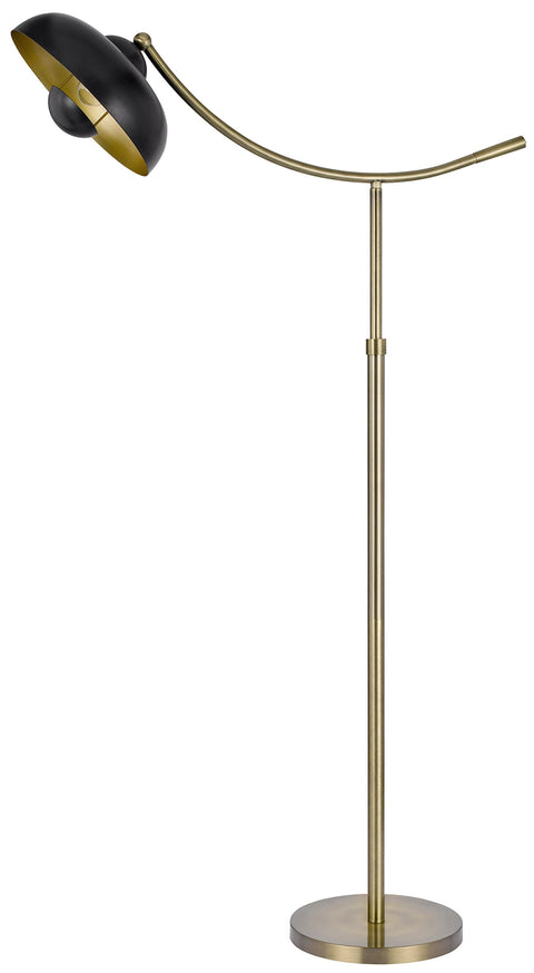 Cal 100W Planetoid Adjustable Metal arc Floor lamp