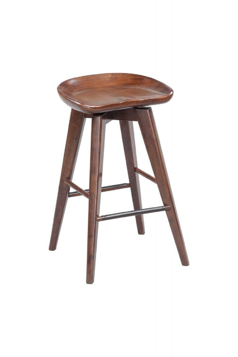 Boraam Bali Counter Height Swivel Stool, 24-Inch, Cappuccino