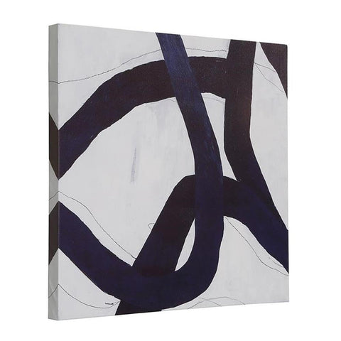 Carolina Classic Set of 2 Abstract Wall Art in Blue
