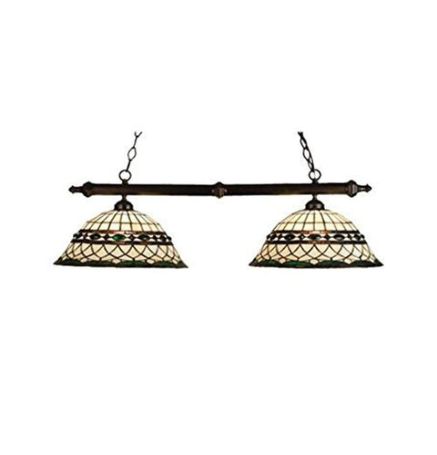 39" L Tiffany Roman 2 LT Island Pendant